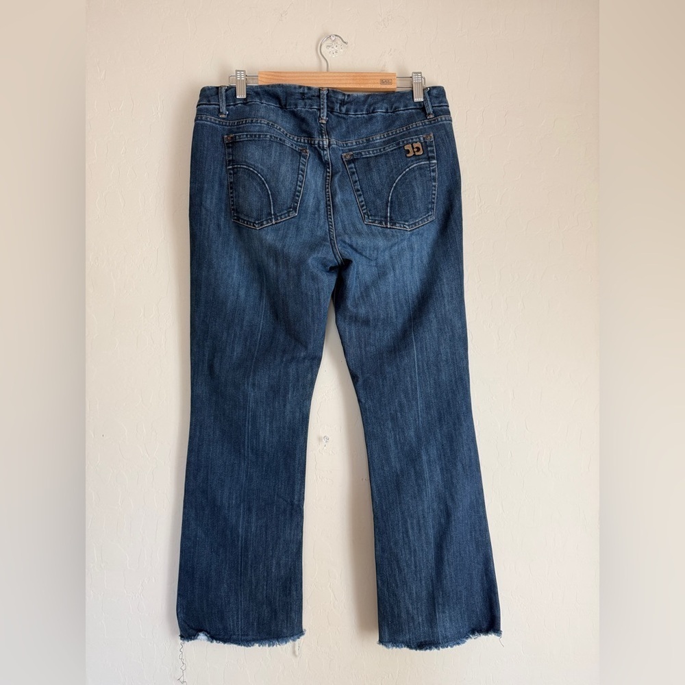 Joe's Jeans Women’s MUSE Crop Boot Dark Blue Straight Leg Denim